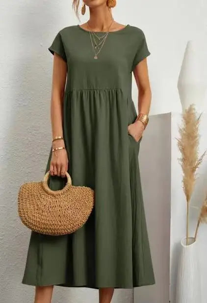 Lova & Soul | Evi – Losvallende Maxi Zomerjurk