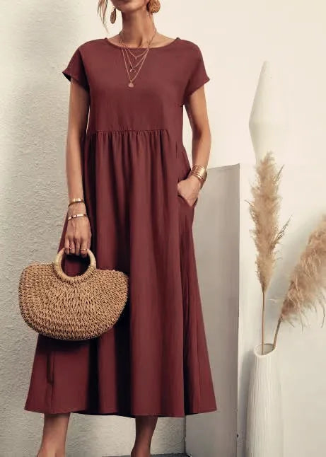Lova & Soul | Evi – Losvallende Maxi Zomerjurk