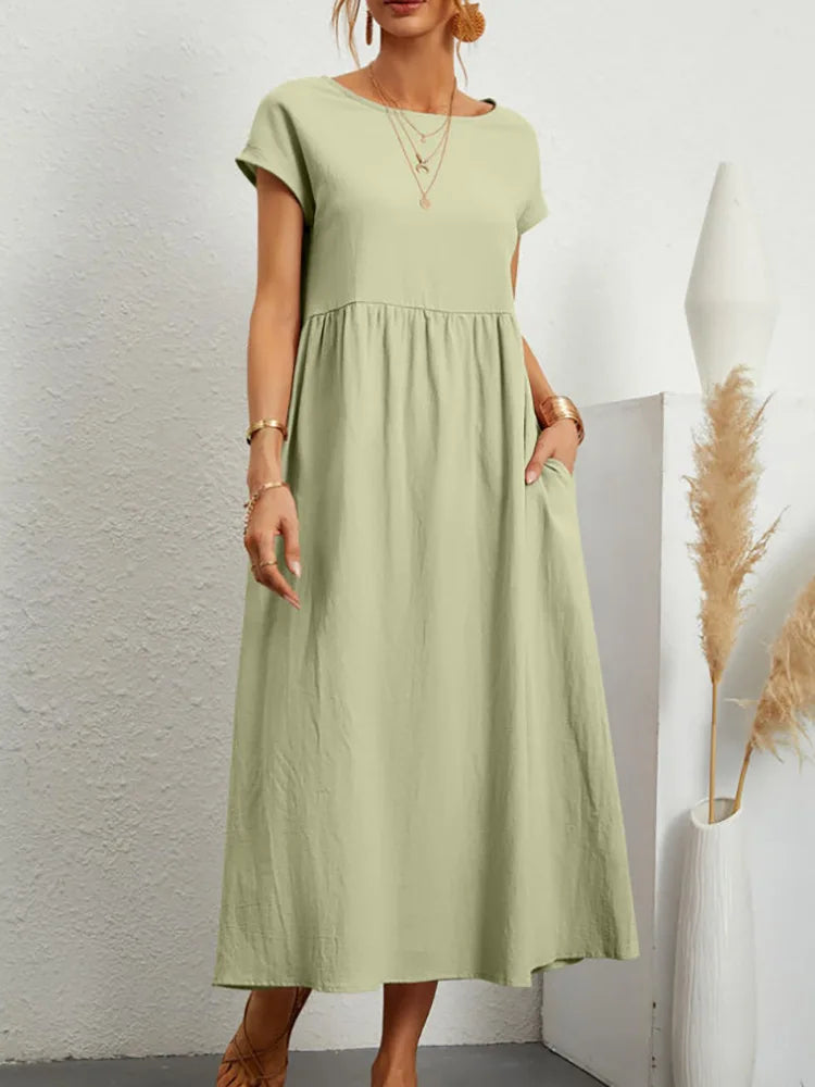 Lova & Soul | Evi – Losvallende Maxi Zomerjurk