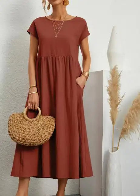 Lova & Soul | Evi – Losvallende Maxi Zomerjurk
