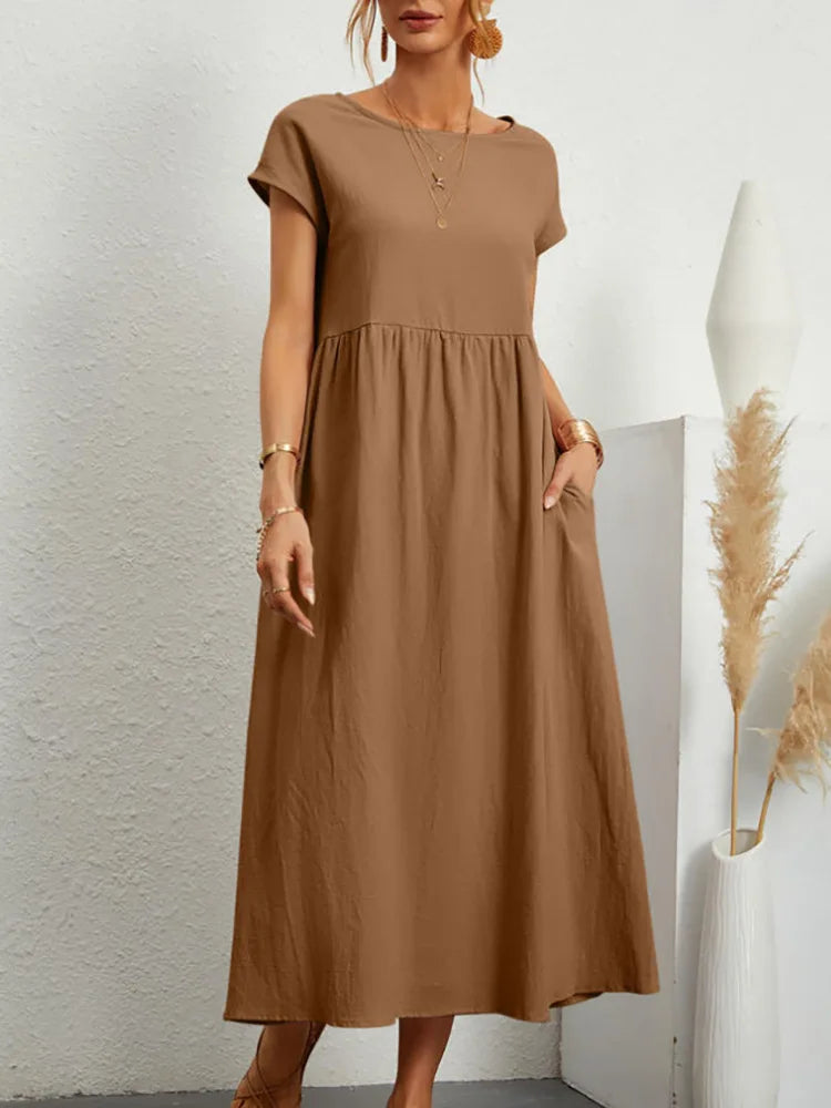 Lova & Soul | Evi – Losvallende Maxi Zomerjurk