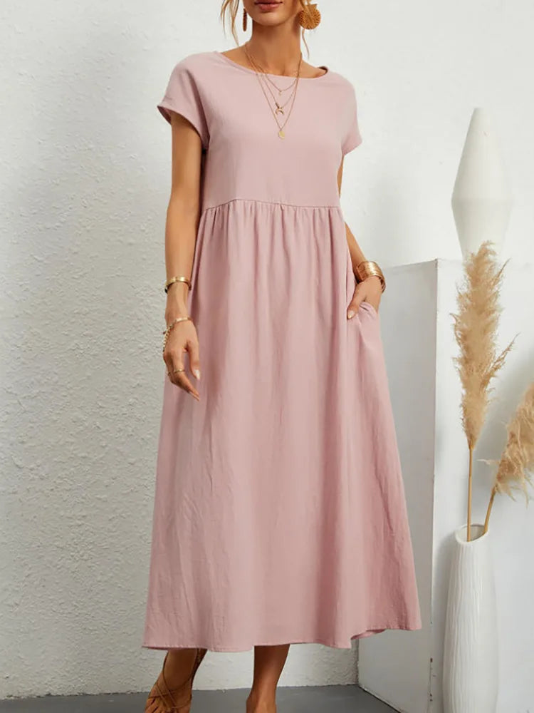Lova & Soul | Evi – Losvallende Maxi Zomerjurk
