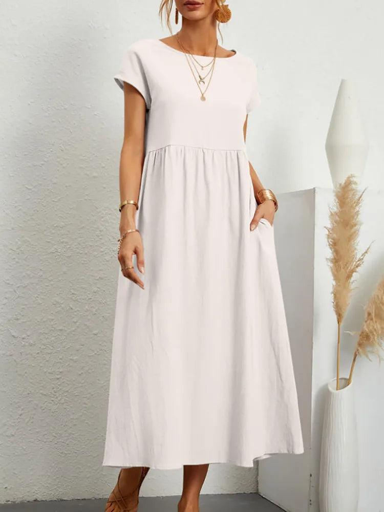 Lova & Soul | Evi – Losvallende Maxi Zomerjurk
