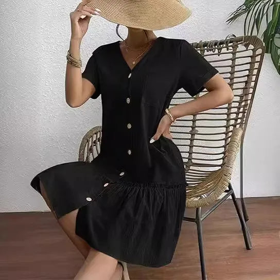 Lova & Soul | Tess – Knoopjurk met Speelse Rufflezoom