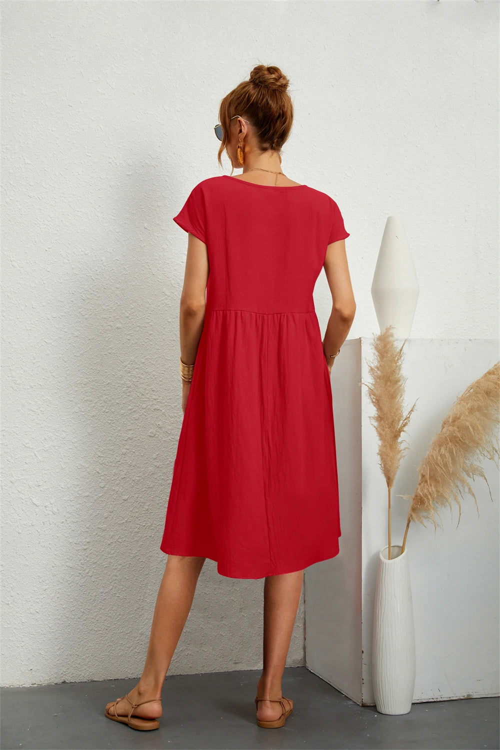 Lova & Soul | Liv – Casual Zomerjurk met Zakken